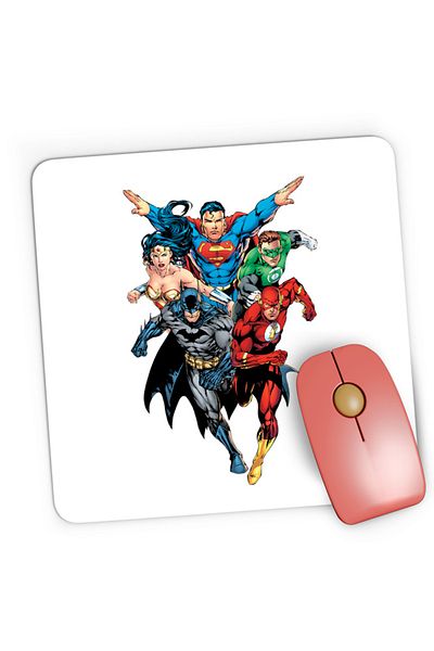 OEM Mousepad Gaming Wonder Woman Avangers Justice League Batman Ironman Flash, 21x19 cm