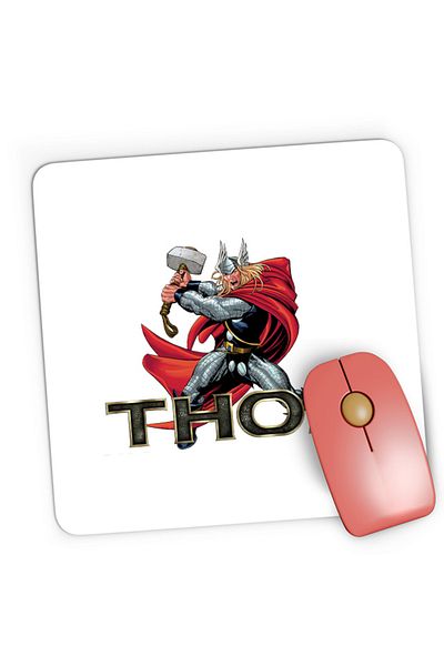 OEM Mousepad Gaming Thor Norse Mythology Marvel Costume Comics, 21x19 cm