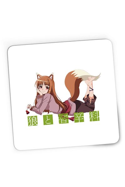 OEM Mousepad Gaming Spice And Wolf Holo Anime Slice of Life, 21x19 cm