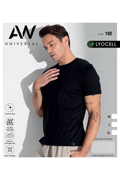 Aydoğan Men's T-shirt Crew Neck