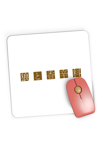 OEM Mousepad Gaming Spice And Wolf Hasekura Isuna Ayakura Mangaka, 21x19 cm