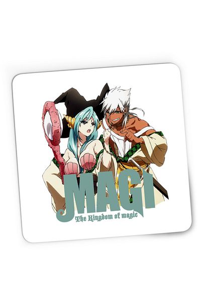 OEM Mousepad Gaming Magi The Labyrinth of Magic Desene Animate Sharrkan Yamraiha, 21x19 cm