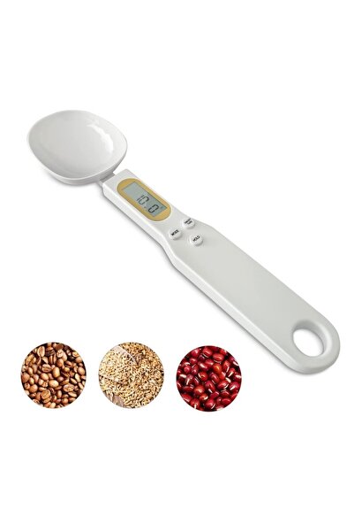 OEM Electronic Weighing Spoon, 0.1g Precision, Multifunction, Silver, 9x2.4x1.2cm