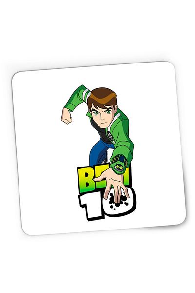 OEM Mousepad Gaming Ben 10 Logo Comedy Action Sci-fi Monsters Fight, 21x19 cm