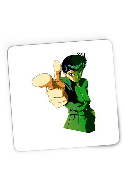 OEM Mousepad Gaming Yu Yu Hakusho Yusuke Doki Doki Magic Order Shinigami, 21x19 cm