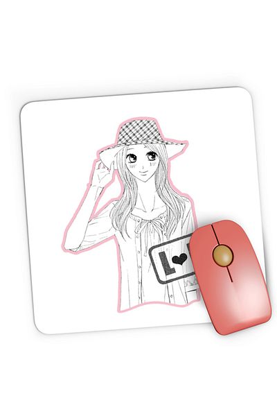 OEM Mousepad Gaming LDK Nishimori Aoi Summer Drama, 21x19 cm