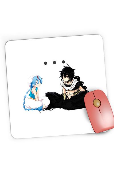 OEM Mousepad Gaming Magi The Labyrinth of Magic Alladin Judar 3 Points, 21x19 cm