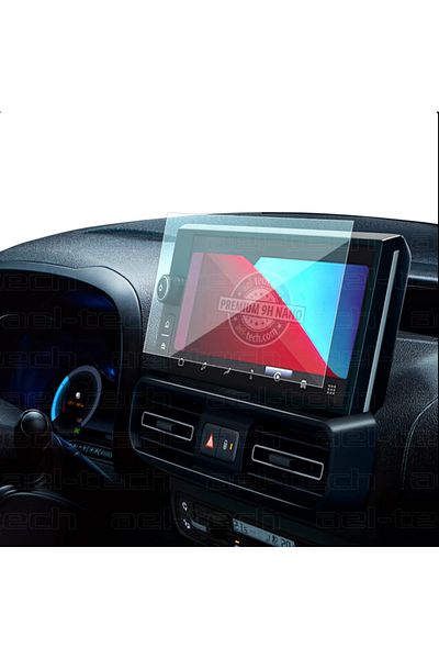 ael-tech Fiat Doblo 2025 Compatible 10 Inch Navigation 9H Nano Screen Protector