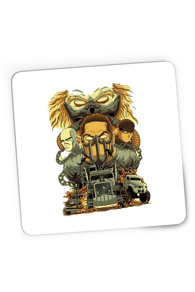 OEM Mousepad Gaming Mad Max Post Apocaliptic Mel Gibson Societal Collapse, 21x19 cm