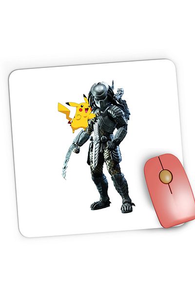 OEM Mousepad Gaming Predator Vs Alien Pikachu Pokemon Mania, 21x19 cm