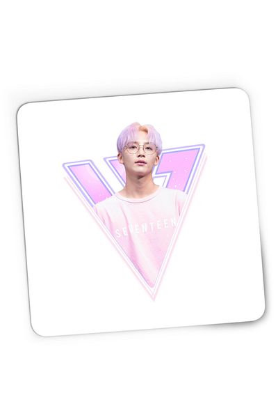 OEM Mousepad Gaming Seventeen JEONGHAN Baby Idol Music Debut, 21x19 cm