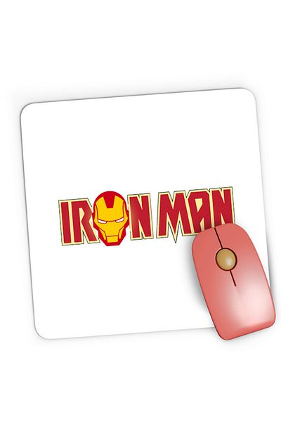 OEM Mousepad Gaming Ironman Logo Head Strong DC, 21x19 cm