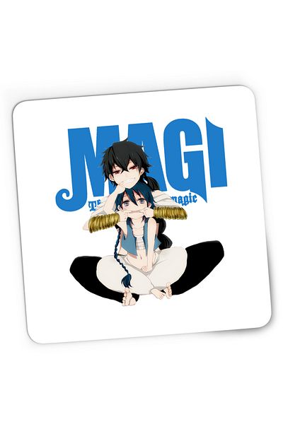 OEM Mousepad Gaming Magi The Labyrinth of Magic Desene Anime Manga, 21x19 cm