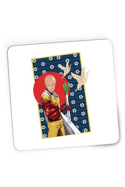 OEM Mousepad Gaming One-Punch Man Japanese Pattern Flag Bird, 21x19 cm