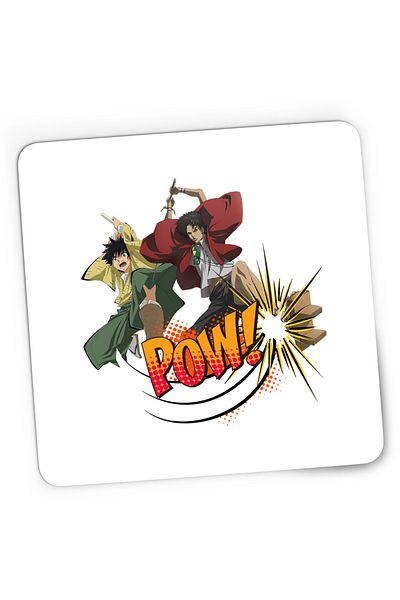 OEM Rurouni Kenshin Yahiko Mugen Hit Ninja Gaming Mousepad, 21x19 cm