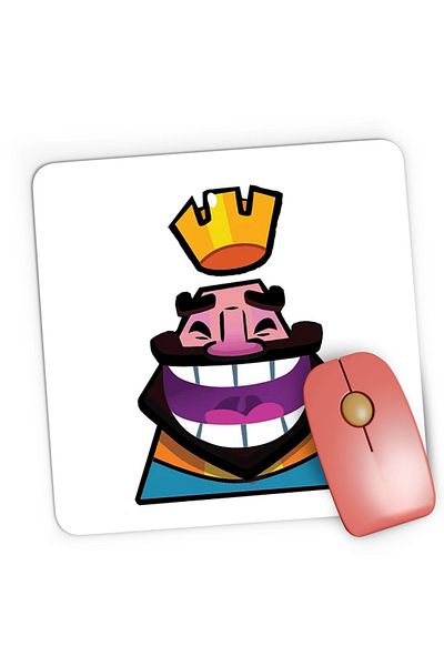 OEM Mousepad Gaming Clash Royale Arena Battle Strategy Supercell, 21x19 cm