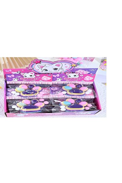 Teo Squishy Antistress Toy, Slow Rising, Fluffy Cat Paw, 7.5 cm, Transparent ...