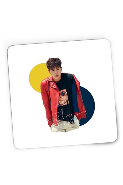 OEM Mousepad Gaming MonstaX Shine Forever Cold Weather Idol K-Pop Origins, 21x19 cm