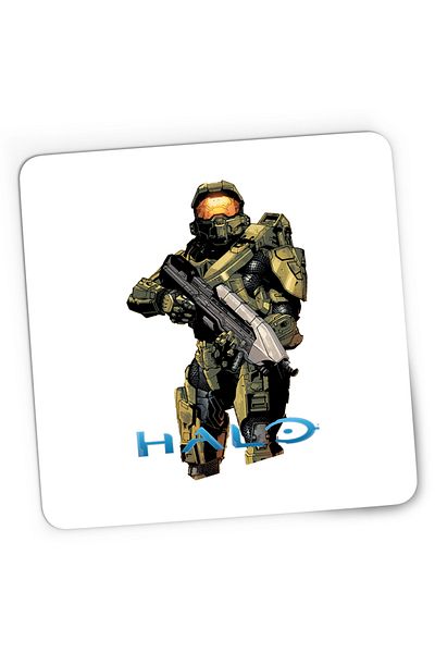 OEM Mousepad Gaming Halo Spartan Soldier Army Hero Master, 21x19 cm