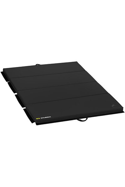 Gymrex Saltea pliabilă pentru gimnastică de recuperare 200 x 120 x 5 cm neagră