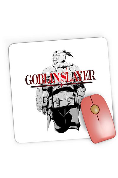 OEM Mousepad Gaming Goblin Slayer Armor Heavy Anime Gore Manga Powerful Sword, 21x19 cm