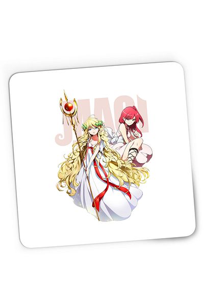 OEM Mousepad Gaming Magi The Labyrinth of Magic Morgiana Sheherezada Anime, 21x19 cm