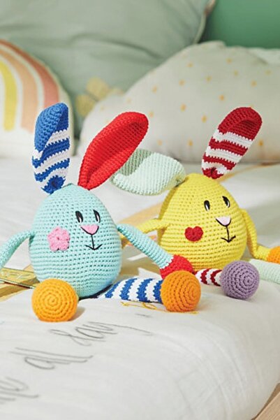CAPELLA TOYS Amigurumi Örgü Bebek Çocuk Doğal Oyun Arkadaşı Oyuncak Yasi ve Cino