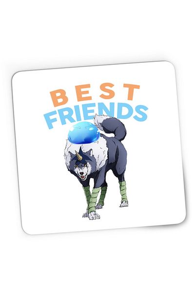 OEM Mousepad Gaming TenSura Slime Isekai Ranga Rinmuru Friends Dog, 21x19 cm