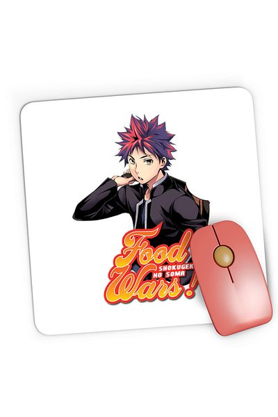 OEM Mousepad Gaming Food Wars Souma Student Style Action Shokugeki, 21x19 cm