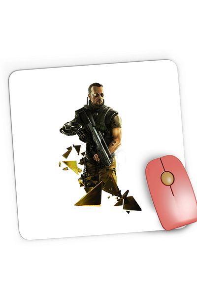 OEM Mousepad Gaming Deus Ex Human Revolution Cyberpunk Icarus Effect, 21x19 cm