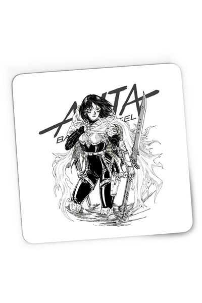 OEM Mousepad Gaming Battle Angel Alita Gally Armor Fight Anime Kage, 21x19 cm