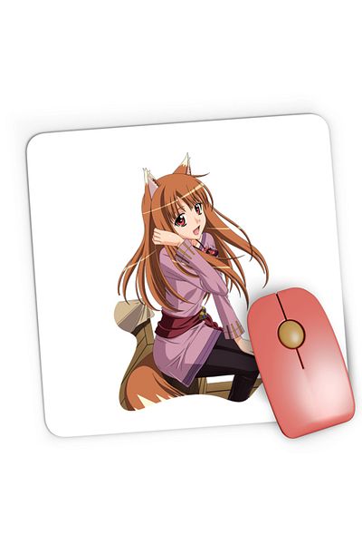 OEM Mousepad Gaming Spice And Wolf Holo Desene Anime, 21x19 cm