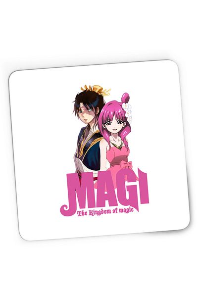 OEM Mousepad Gaming Magi The Labyrinth of Magic Morgiana Hakuryuu Party, 21x19 cm