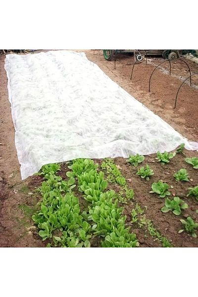 OEM Folie microporoasă tip agril, antigel, rolă 2,1x20 m, 17 g/mp, reutilizabilă, albă