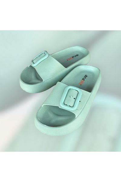 AkınalBella γυναικείες παντόφλες με μονή πόρπη eva beach pool casual