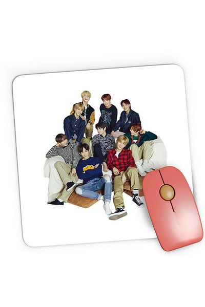 OEM Mousepad Gaming NCT Idols Artist Korean Mark Band Vocals High, 21x19 cm