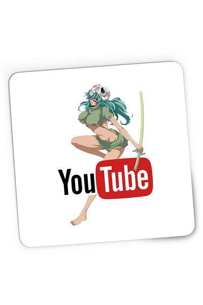 OEM Mousepad Gaming Bleach Nel tu Rukia Youtube Creator Fan Art, 21x19 cm