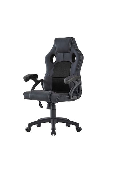 PROCART Swivel gaming chair, adjustable height 110-120, headrest and armrests, maximum 150 kg