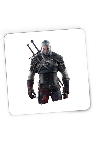 OEM Mousepad Gaming The Witcher Geralt of Rivia Andrzej Sapkowski Game, 21x19 cm