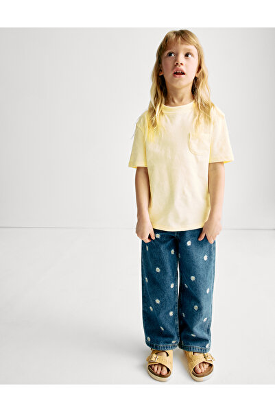 Marks & Spencer Saf Pamuklu T‑Shirt (2–8 Yaş)