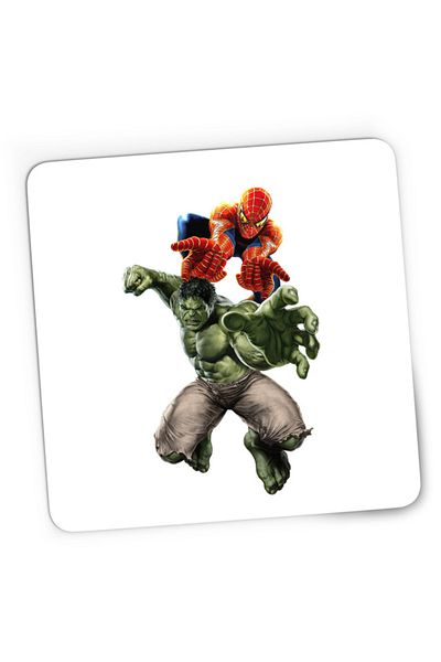 OEM Mousepad Gaming Hulk Spiderman Incredible MacBook Pro Carol Fist, 21x19 cm
