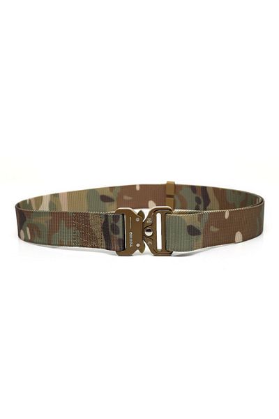 LionLuxeryStore Tactical Belt Storm Shadow CAMO Cordura Belt quick release
