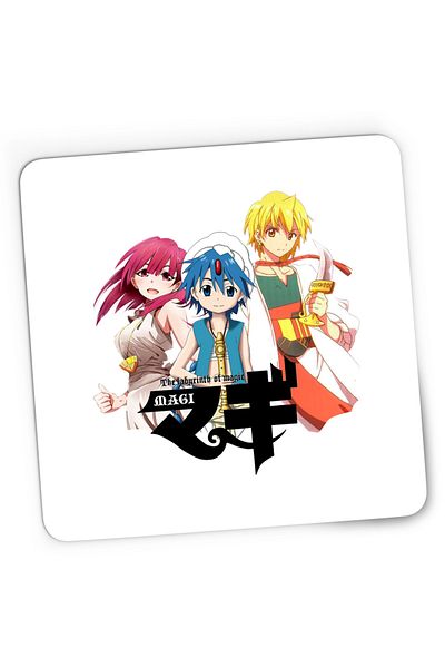 OEM Mousepad Gaming Magi The Labyrinth of Magic Aladin Alibaba Morgiana, 21x19 cm