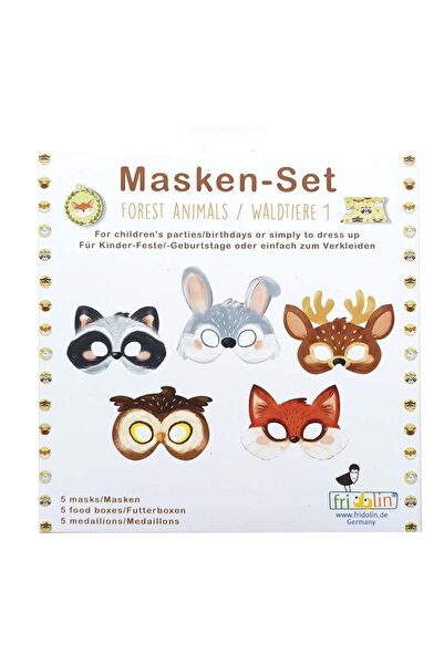 Fridolin Set Masti Petrecere Animalutele Padurii,