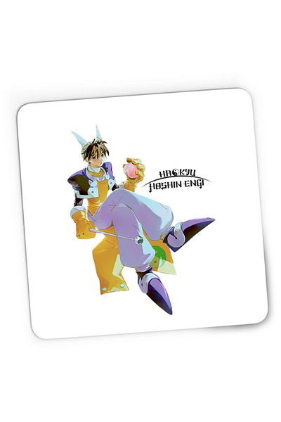 OEM Mousepad Gaming Hoshin Engi Taikoubou YinYang Fantasy Ryu Fujisaki Shaman, 21x19 cm