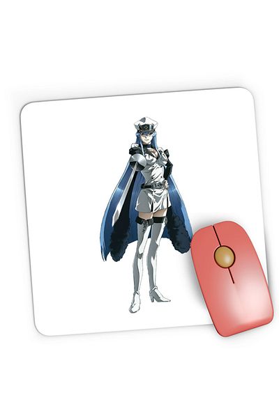 OEM Mousepad Gaming Akame ga Kill Esdeath Spadasin Takahiro Super Power Manga, 21x19 cm
