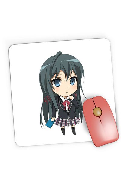 OEM Mousepad Gaming OreGairu Yukino Scoala Anime Manga Love, 21x19 cm
