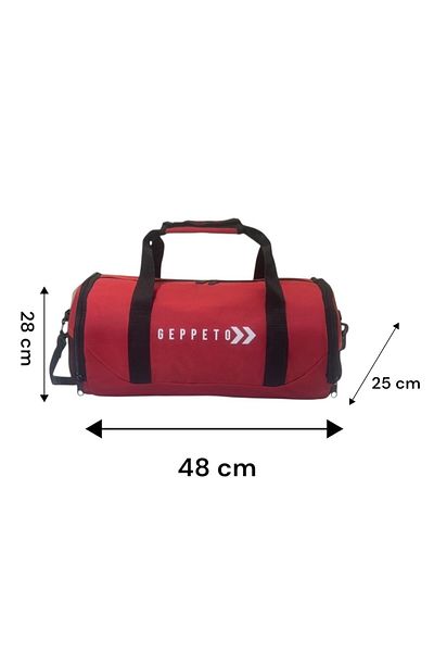 mygeppetobag Unisex, Hanging, Travel, Daily, Fitness Cylinder Sports Bag, Shoe Net Gift