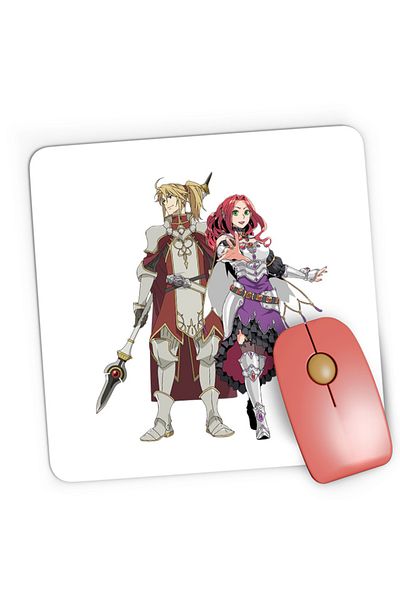 OEM Mousepad Gaming Rising of the Shield Hero Malty Motoyasu Magic Wizard Medieval, 21x19 cm