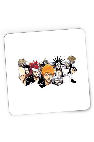 OEM Mousepad Gaming Bleach Ichigo Kurosaki Soul Reaper Dream Team, 21x19 cm